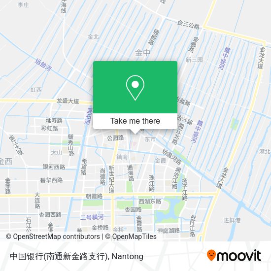 中国银行(南通新金路支行) map