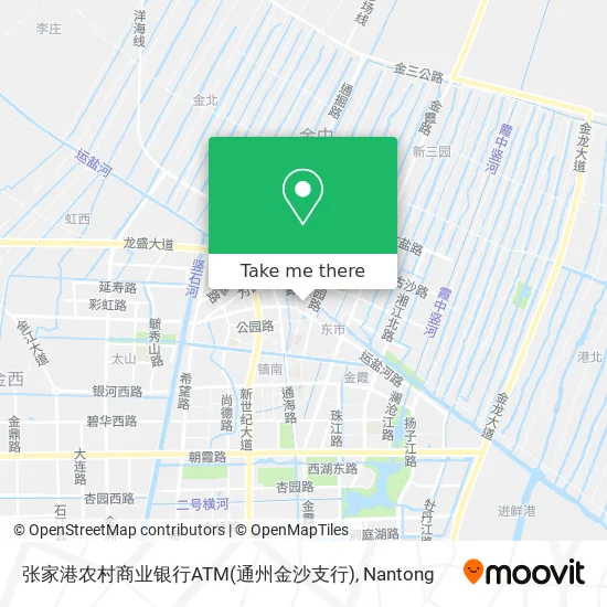 张家港农村商业银行ATM(通州金沙支行) map