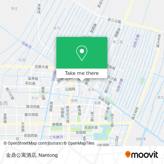 金鼎公寓酒店 map