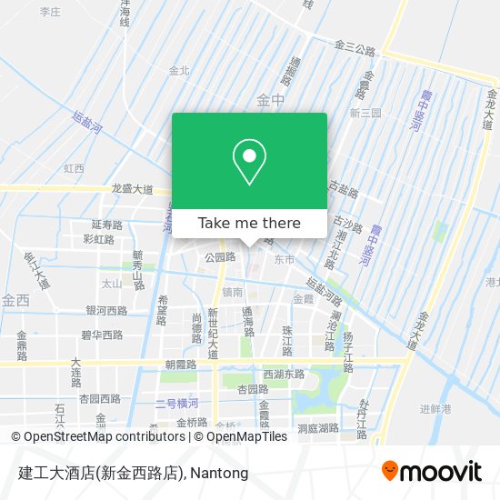 建工大酒店(新金西路店) map