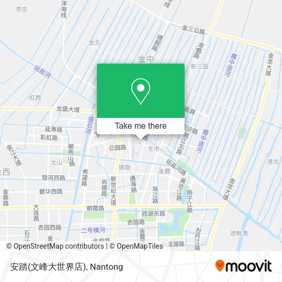 安踏(文峰大世界店) map