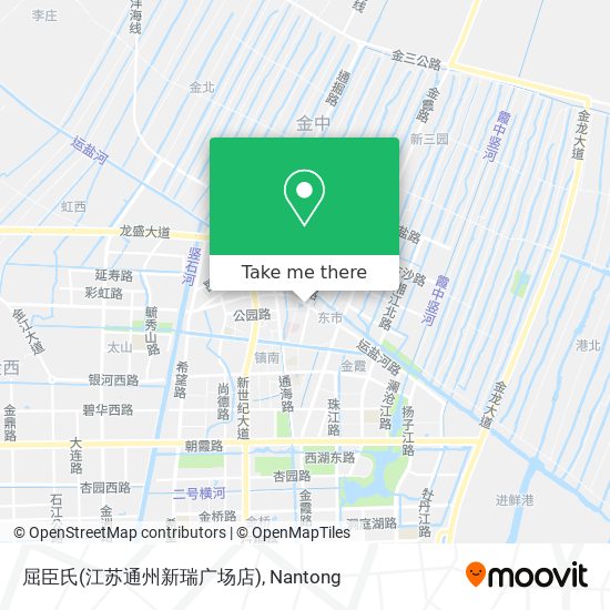 屈臣氏(江苏通州新瑞广场店) map