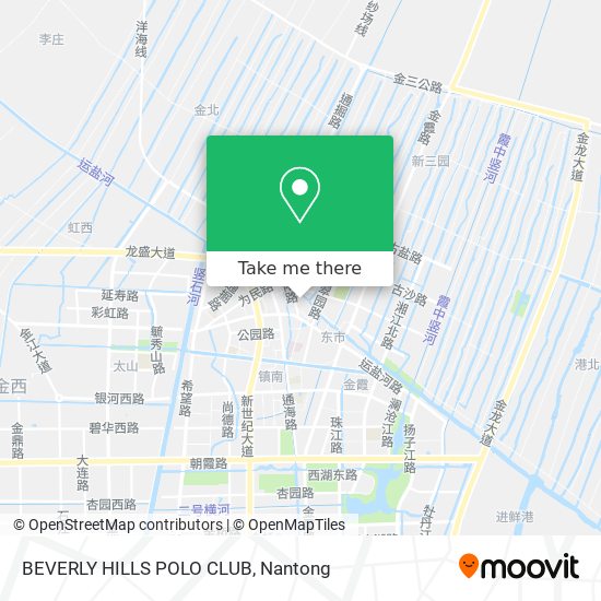 BEVERLY HILLS POLO CLUB map
