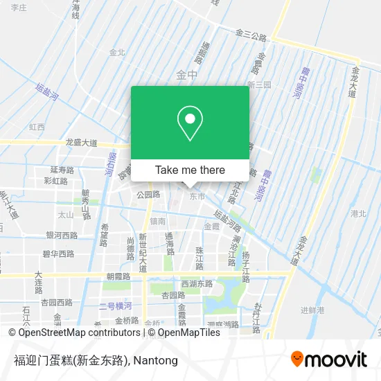 福迎门蛋糕(新金东路) map