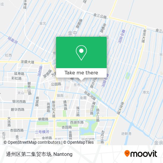 通州区第二集贸市场 map
