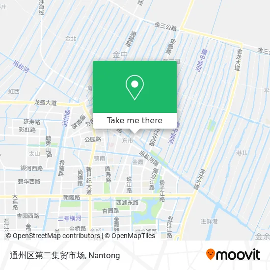 通州区第二集贸市场 map