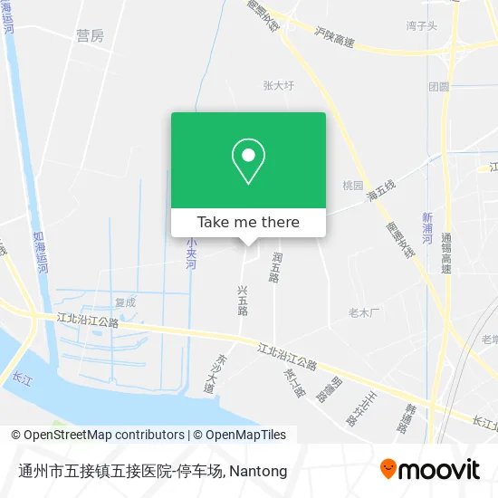 通州市五接镇五接医院-停车场 map