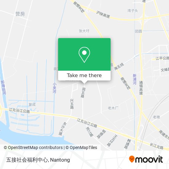 五接社会福利中心 map