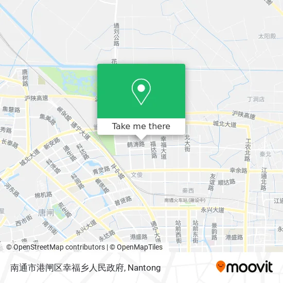 南通市港闸区幸福乡人民政府 map