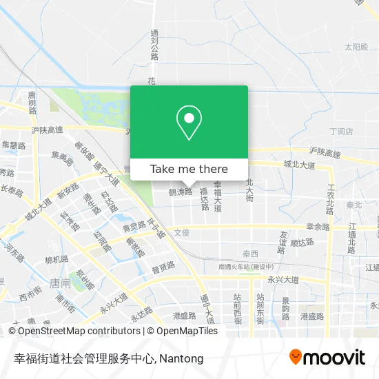 幸福街道社会管理服务中心 map