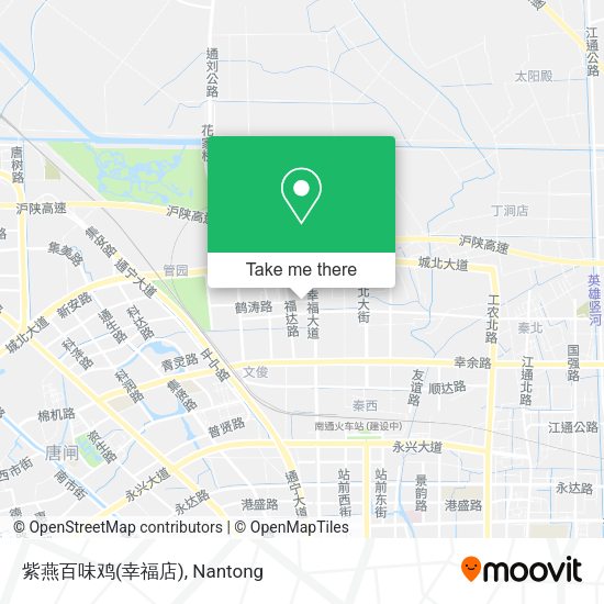 紫燕百味鸡(幸福店) map