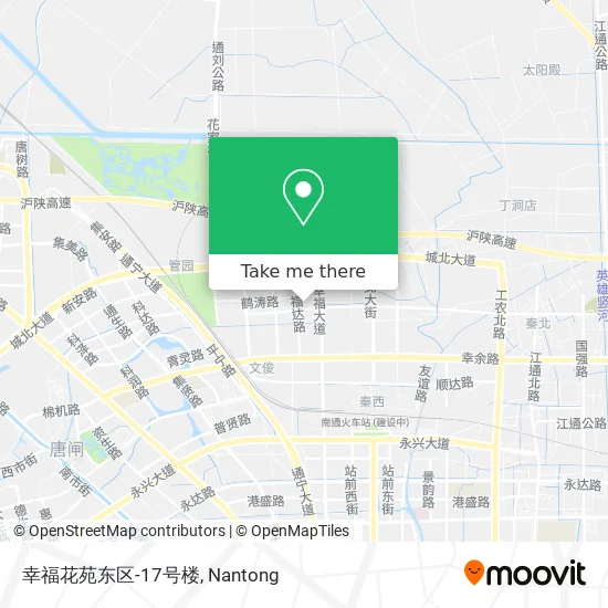 幸福花苑东区-17号楼 map