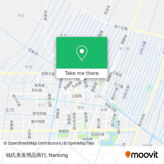 钱氏美发用品商行 map