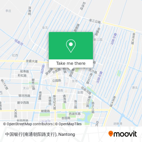 中国银行(南通朝阳路支行) map