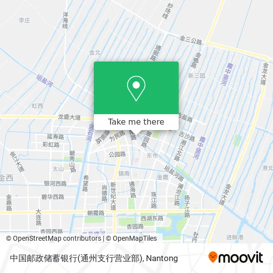 中国邮政储蓄银行(通州支行营业部) map