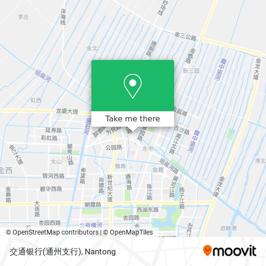 交通银行(通州支行) map