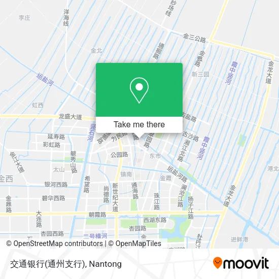 交通银行(通州支行) map