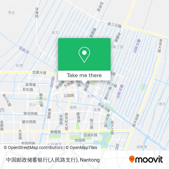 中国邮政储蓄银行(人民路支行) map