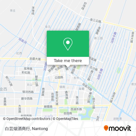 白芸烟酒商行 map