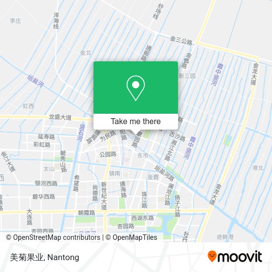 美菊果业 map