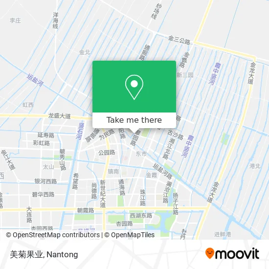 美菊果业 map