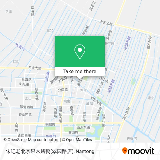 朱记老北京果木烤鸭(翠园路店) map