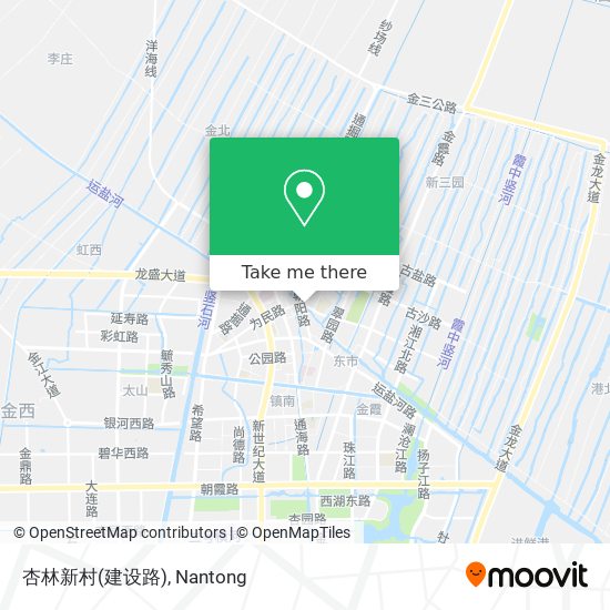 杏林新村(建设路) map