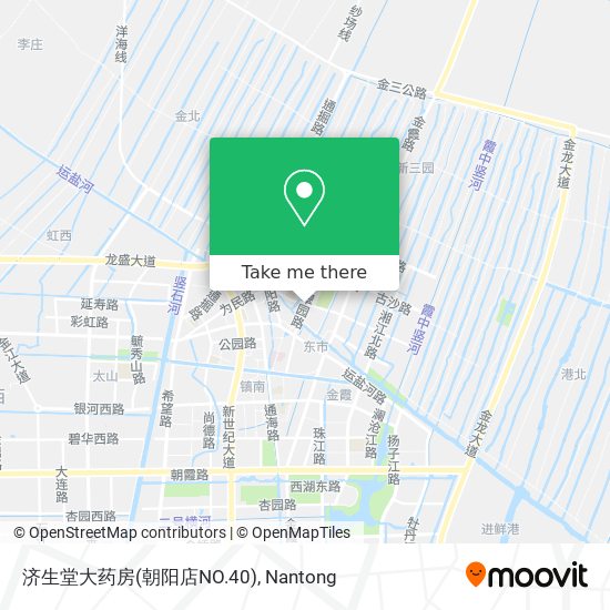 济生堂大药房(朝阳店NO.40) map