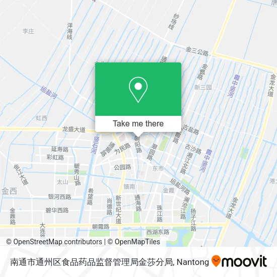 南通市通州区食品药品监督管理局金莎分局 map