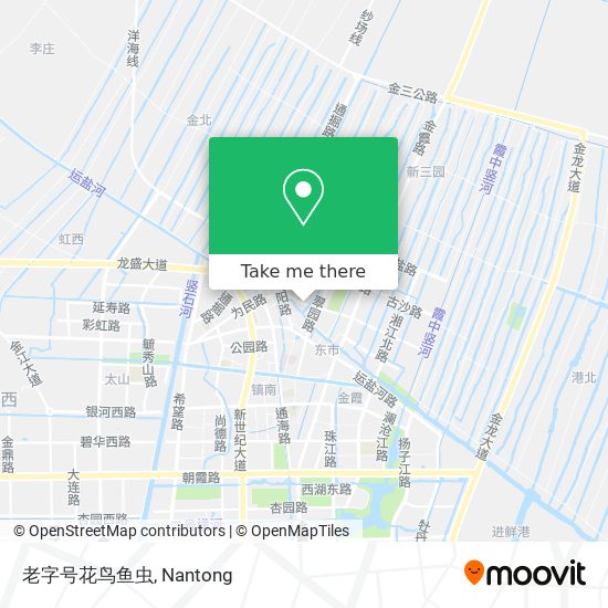 老字号花鸟鱼虫 map