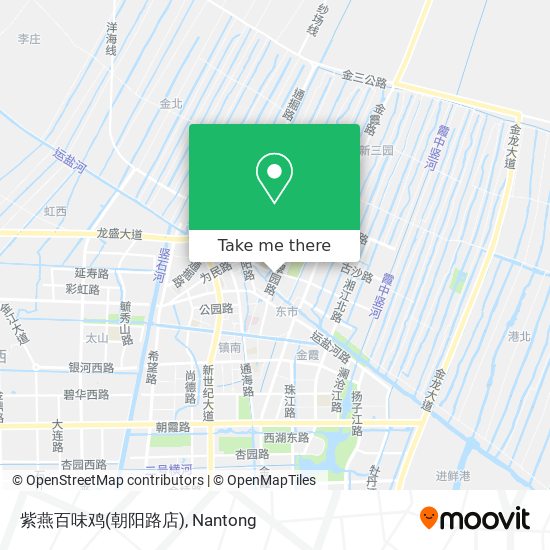 紫燕百味鸡(朝阳路店) map