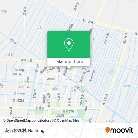 花行桥新村 map