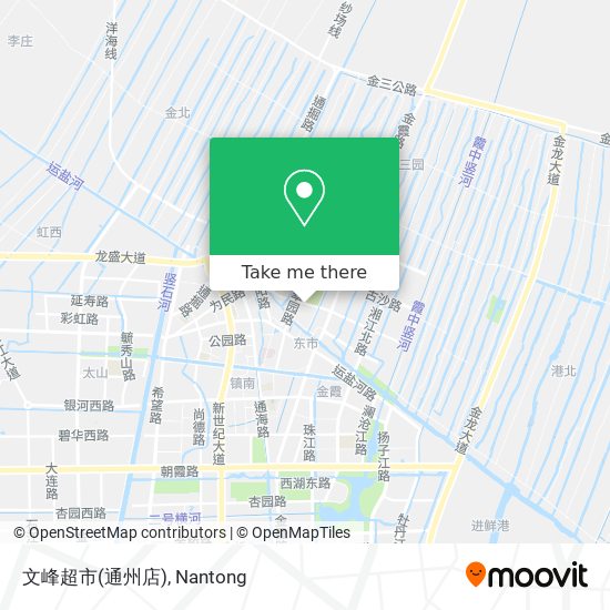 文峰超市(通州店) map