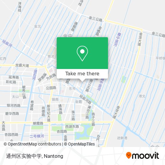 通州区实验中学 map