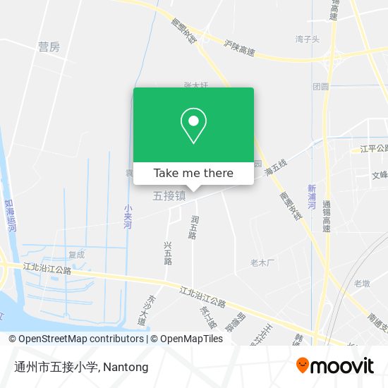 通州市五接小学 map
