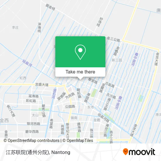 江苏联院(通州分院) map