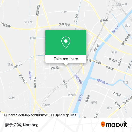 豪景公寓 map