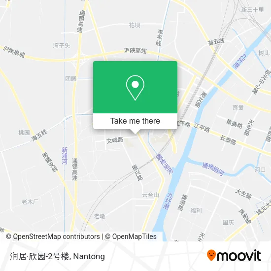 润居·欣园-2号楼 map