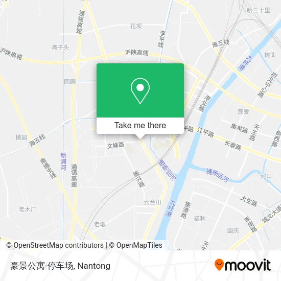 豪景公寓-停车场 map