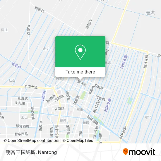 明富三园锦庭 map