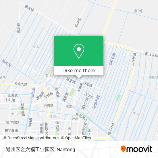 通州区金六福工业园区 map