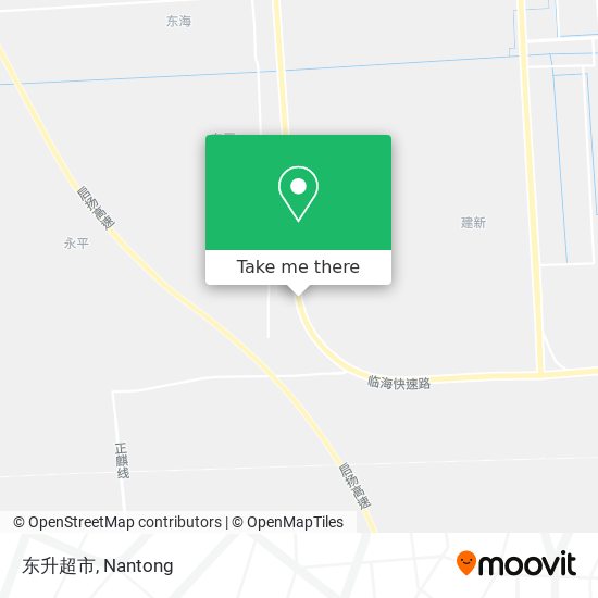东升超市 map