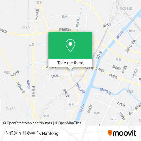 艺通汽车服务中心 map