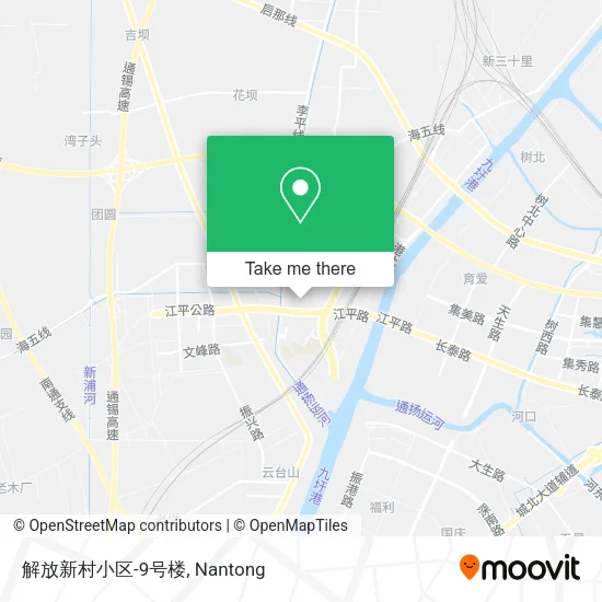 解放新村小区-9号楼 map