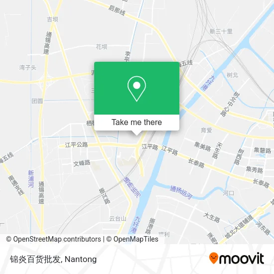 锦炎百货批发 map
