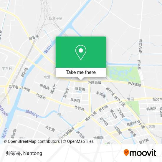 帅家桥 map