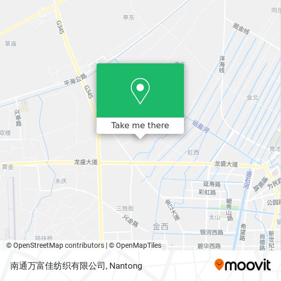 南通万富佳纺织有限公司 map