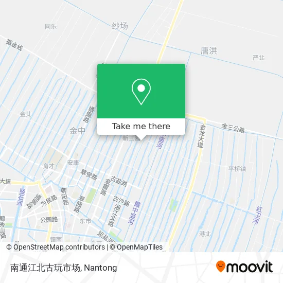 南通江北古玩市场 map