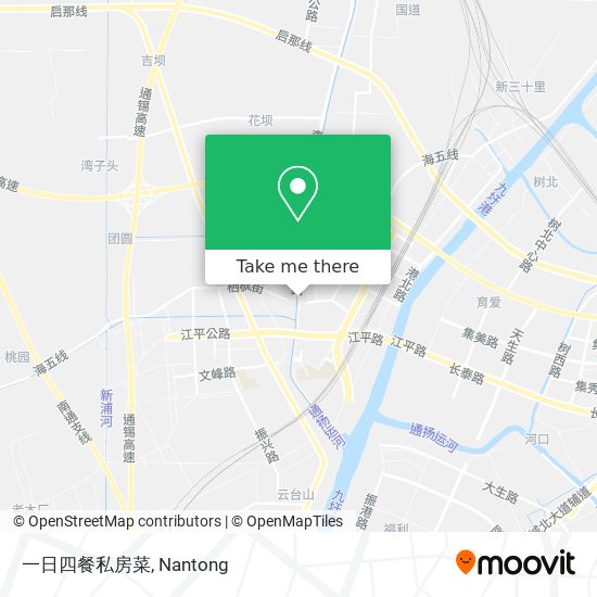 一日四餐私房菜 map