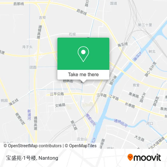 宝盛苑-1号楼 map